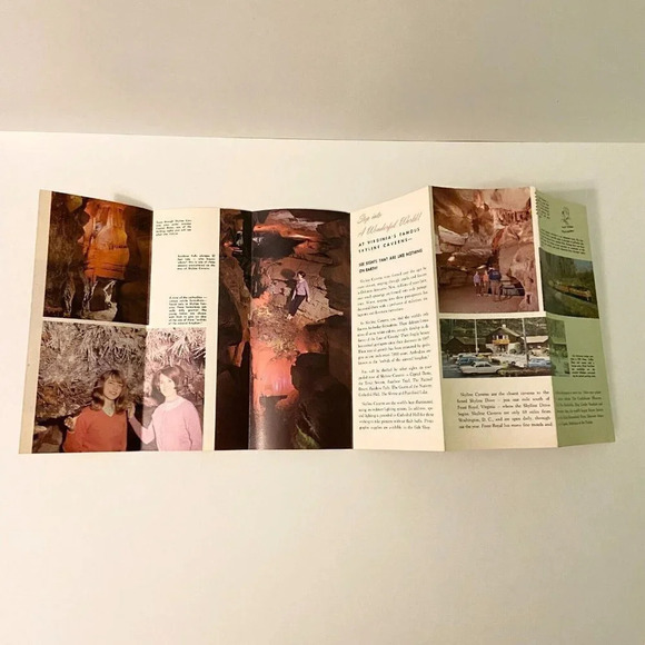 Vintage Caverns Virginia Grand Endless Skyline Shenandoah  Brochures Pamphlets - Picture 10 of 16